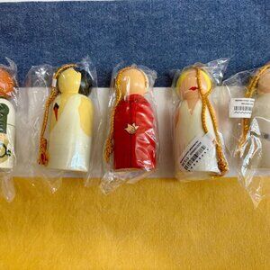 Drake General Store Iconic Women in History Peg Ornaments Still sealed with tags